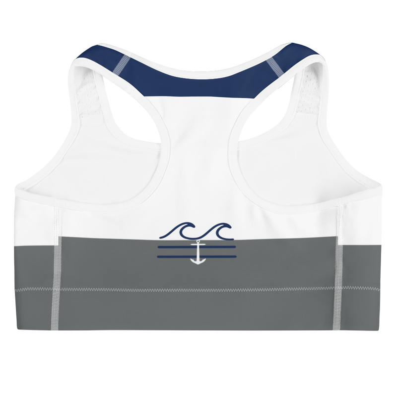 Nauti Lines Sports bra - Fla Coastal Sunshine State Local Gear