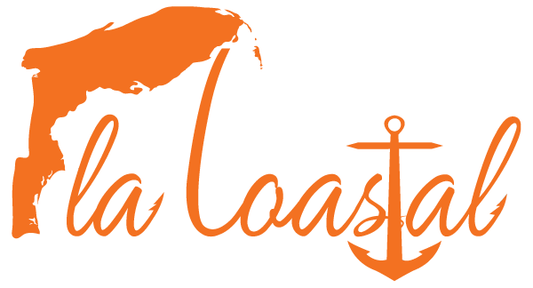 Florida Orange Vinyl Decal - Fla Coastal Sunshine State Local Gear