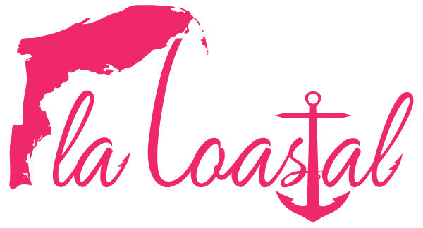 Pink Vinyl Decal - Fla Coastal Sunshine State Local Gear