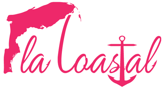 Pink Vinyl Decal - Fla Coastal Sunshine State Local Gear