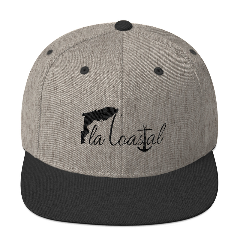 Denim Two-Tone Snap Back - Fla Coastal Sunshine State Local Gear