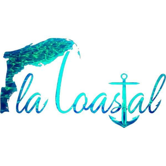 Deep Ocean Vinyl Decal - Fla Coastal Sunshine State Local Gear