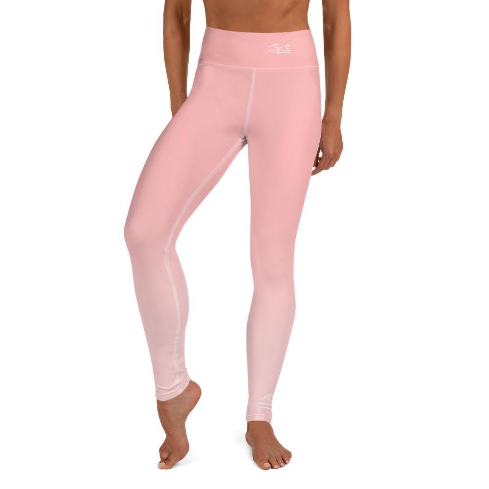 Posh Pink Performance Leggings - Fla Coastal Sunshine State Local Gear
