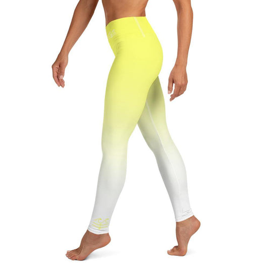 Pina Colada Performance Leggings - Fla Coastal Sunshine State Local Gear