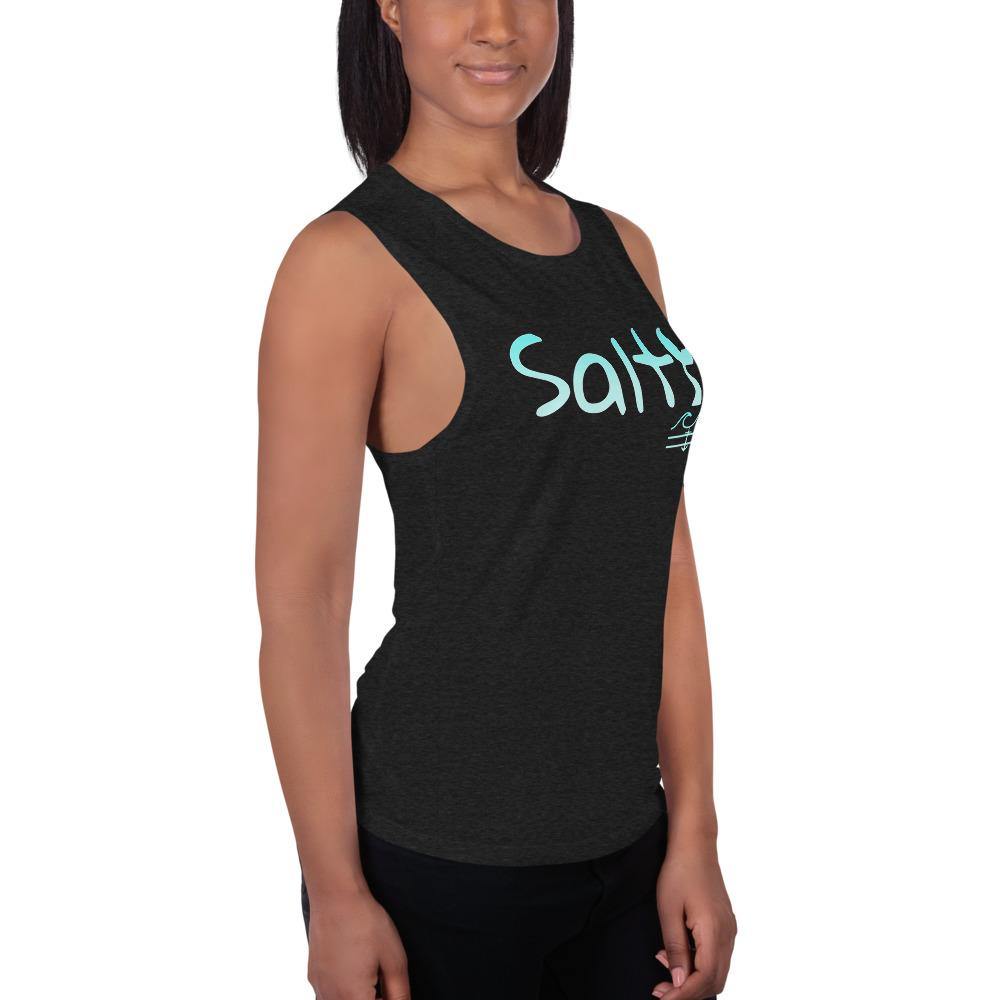 Salty Mermaid (Aqua) - Fla Coastal Sunshine State Local Gear