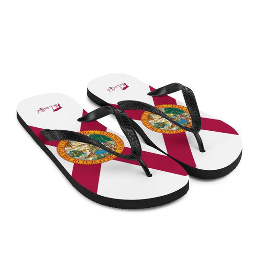 Florida Heritage Flip-Flops - Fla Coastal Sunshine State Local Gear