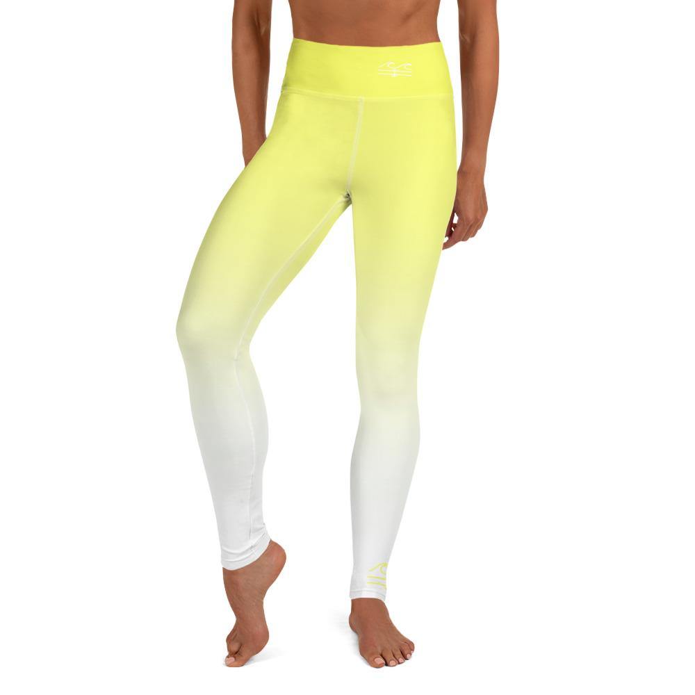 Pina Colada Performance Leggings - Fla Coastal Sunshine State Local Gear