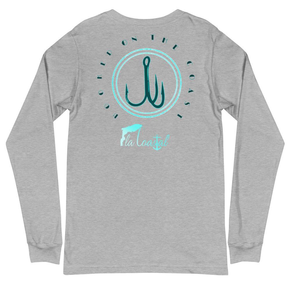 Hooked On The Coast (Sea Foam) - Fla Coastal Sunshine State Local Gear