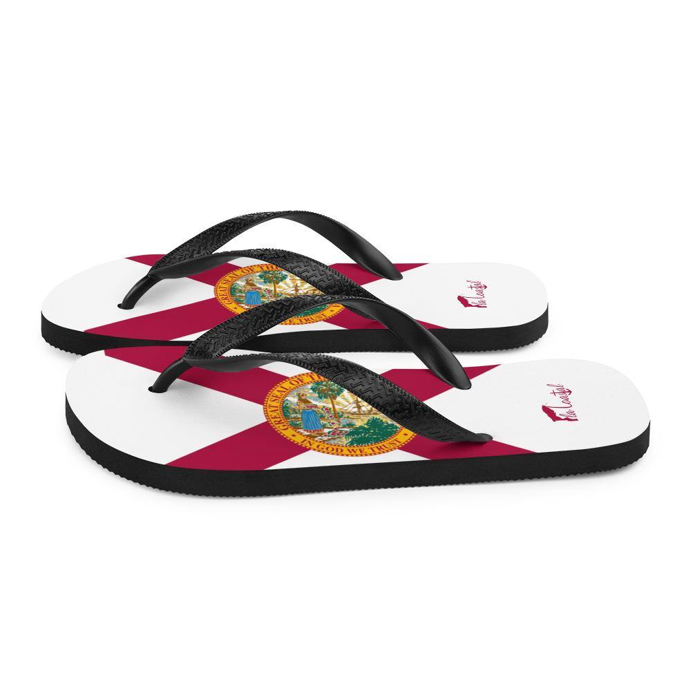 Florida Heritage Flip-Flops - Fla Coastal Sunshine State Local Gear