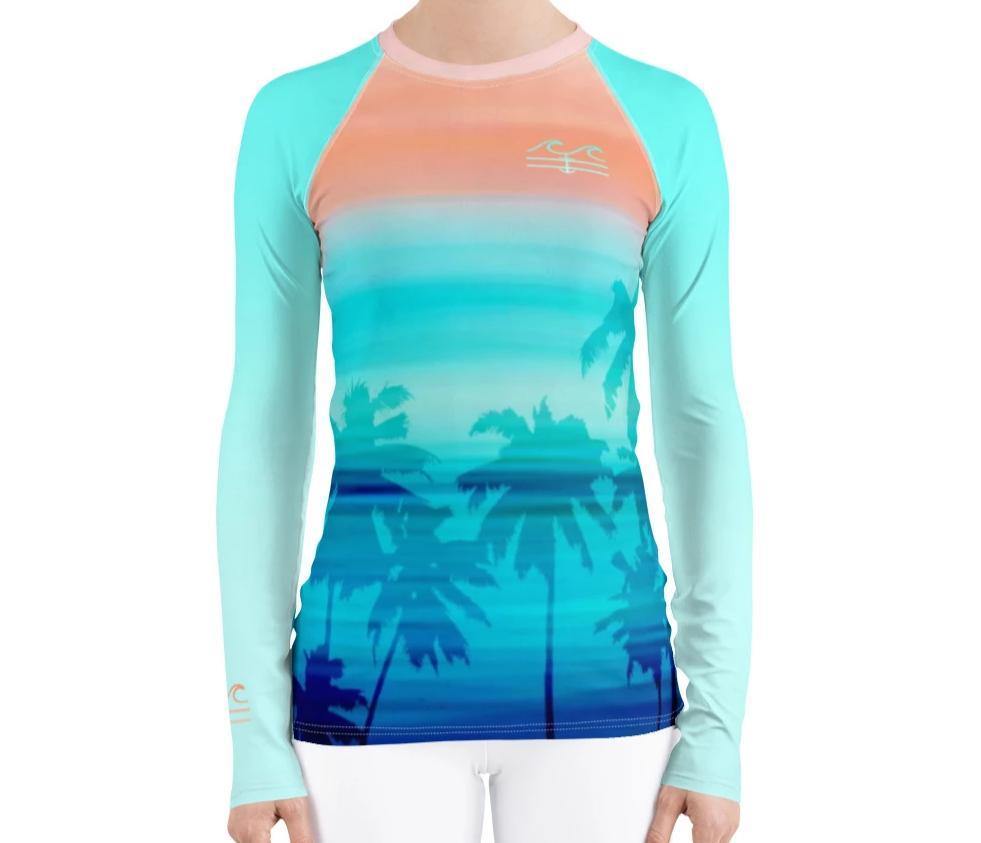 Sunset Palms Performance Coastal Guard - Fla Coastal Sunshine State Local Gear