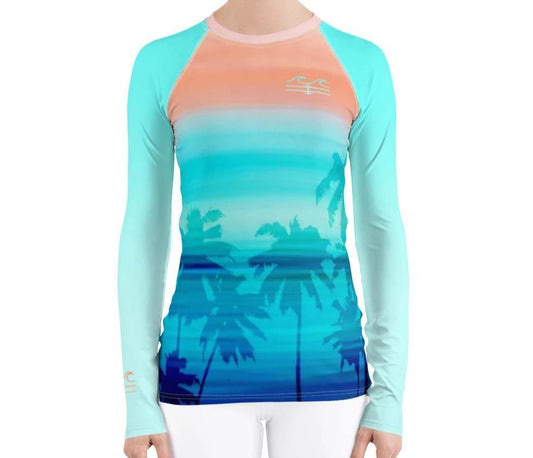 Sunset Palms Performance Coastal Guard - Fla Coastal Sunshine State Local Gear