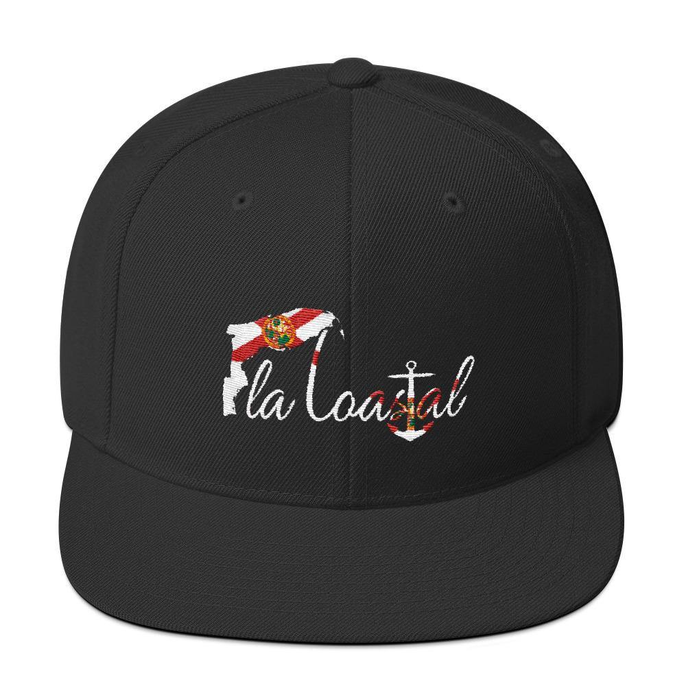 Florida Heritage Flat Bill Snap Back - Fla Coastal Sunshine State Local Gear