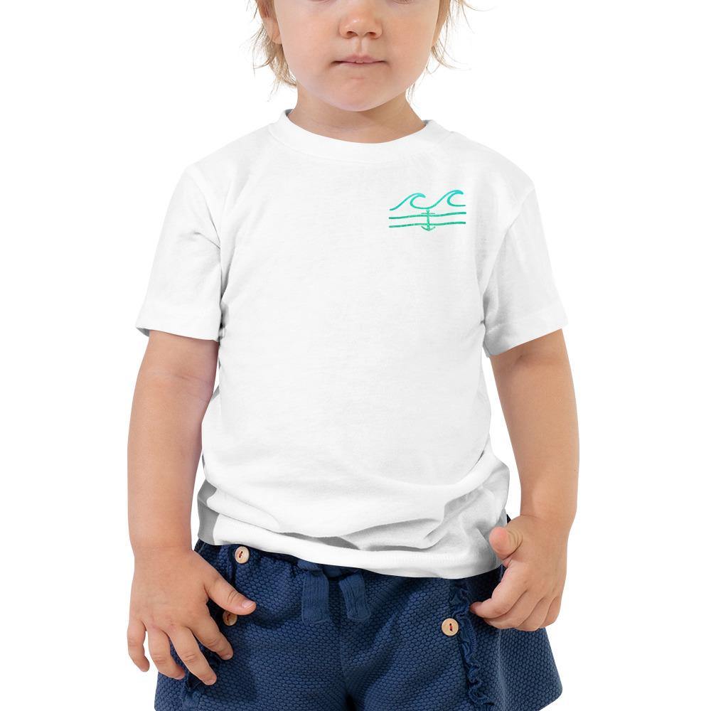 Toddler's Droppin' Lines - Fla Coastal Sunshine State Local Gear