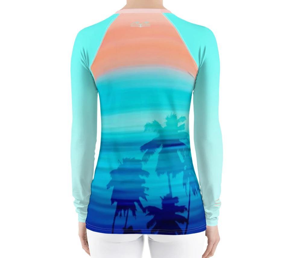 Sunset Palms Performance Coastal Guard - Fla Coastal Sunshine State Local Gear