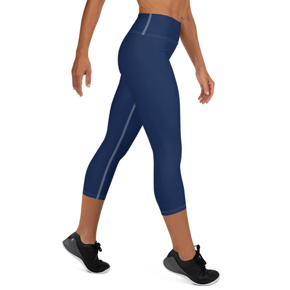 Nauti Blue Performance Leggings - Fla Coastal Sunshine State Local Gear