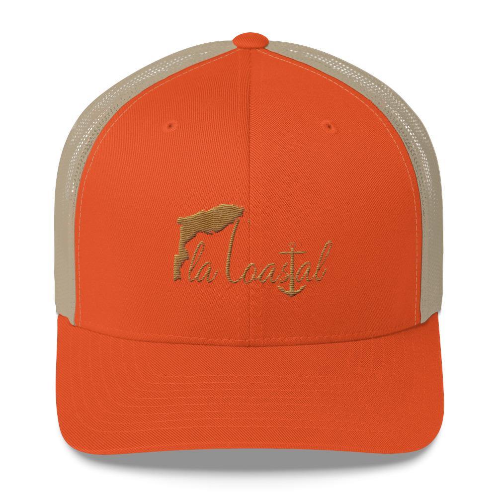 Rustic Retro Trucker - Fla Coastal Sunshine State Local Gear