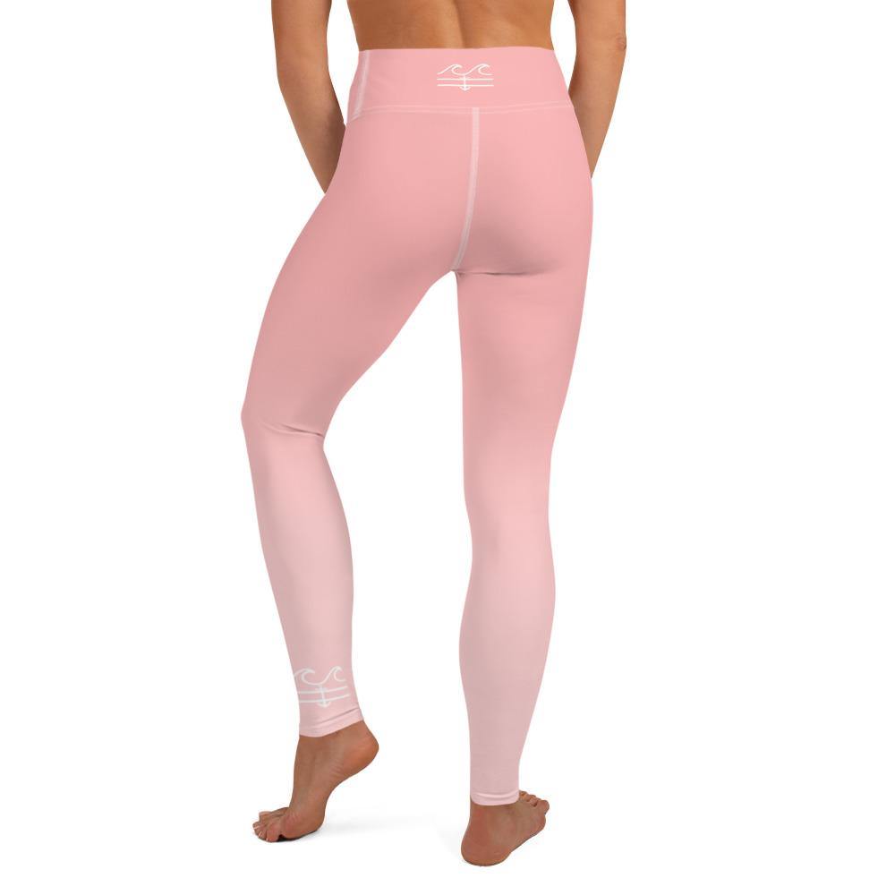 Posh Pink Performance Leggings - Fla Coastal Sunshine State Local Gear