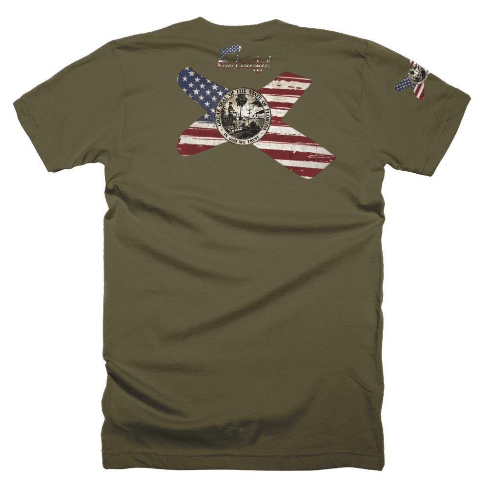 Florida Heritage Patriotic Edition - Fla Coastal Sunshine State Local Gear