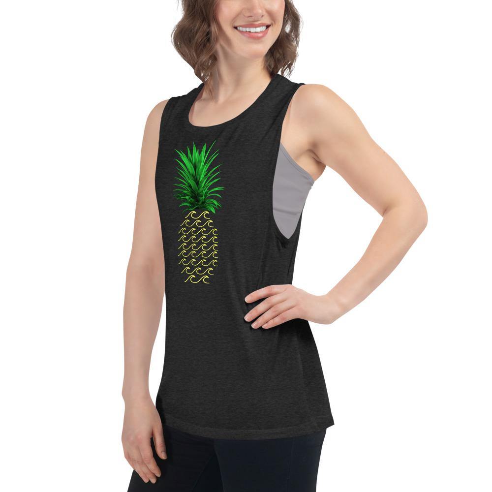 Pineapple Waves - Fla Coastal Sunshine State Local Gear