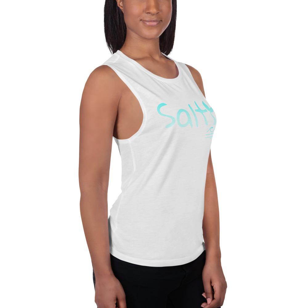 Salty Mermaid (Aqua) - Fla Coastal Sunshine State Local Gear