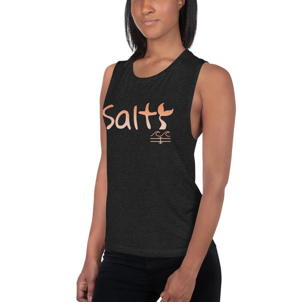 Salty Mermaid Tank (Sunset) - Fla Coastal Sunshine State Local Gear