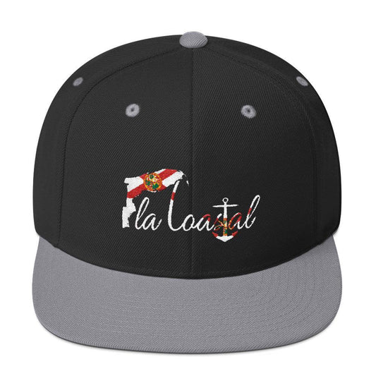 Florida Heritage Flat Bill Snap Back - Fla Coastal Sunshine State Local Gear