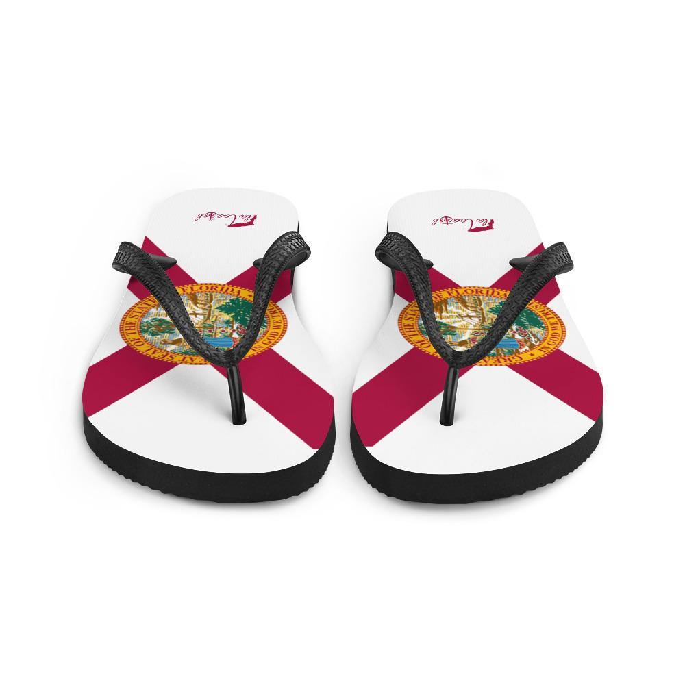 Florida Heritage Flip-Flops - Fla Coastal Sunshine State Local Gear