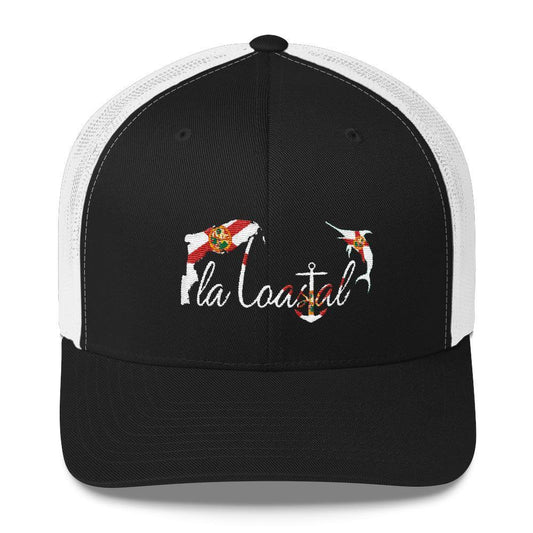 Florida Heritage Marlin Edition Trucker - Fla Coastal Sunshine State Local Gear