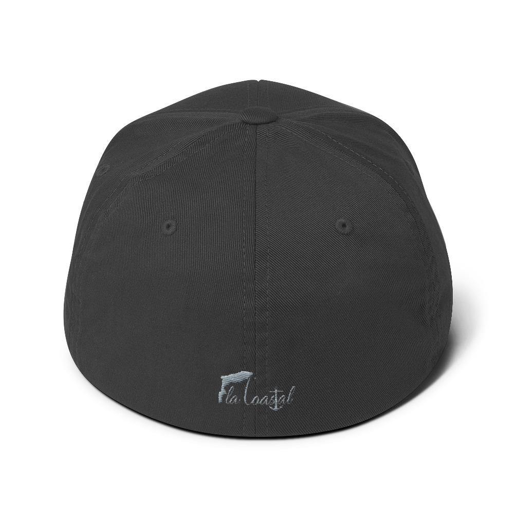 Stone Grey Flexfit - Fla Coastal Sunshine State Local Gear