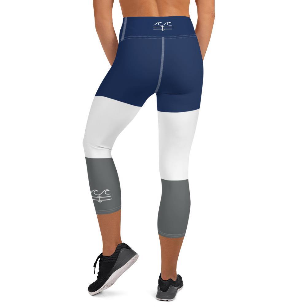 Nauti Lines Performance Leggings - Fla Coastal Sunshine State Local Gear