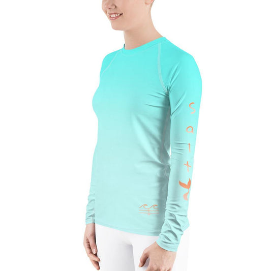 Salty Mermaid Performance Coastal Guard (Aqua) - Fla Coastal Sunshine State Local Gear