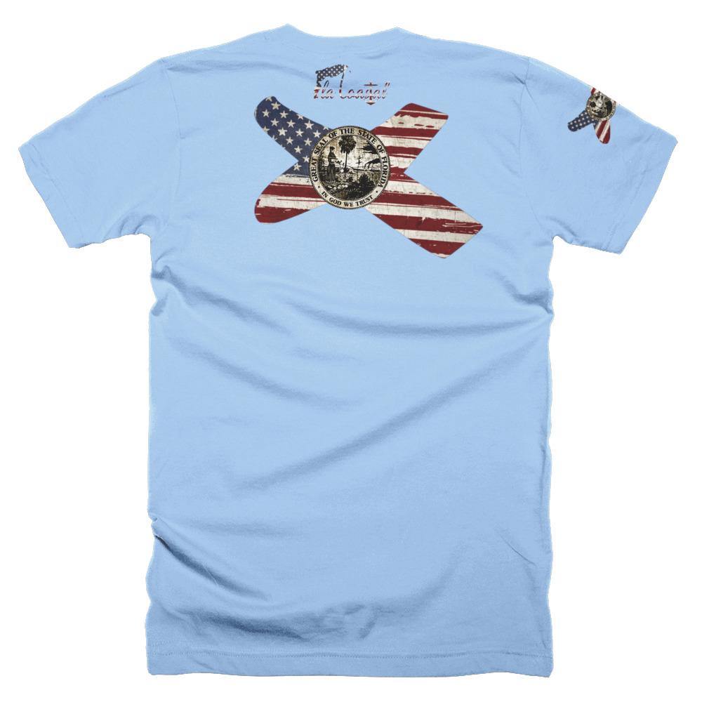 Florida Heritage Patriotic Edition - Fla Coastal Sunshine State Local Gear