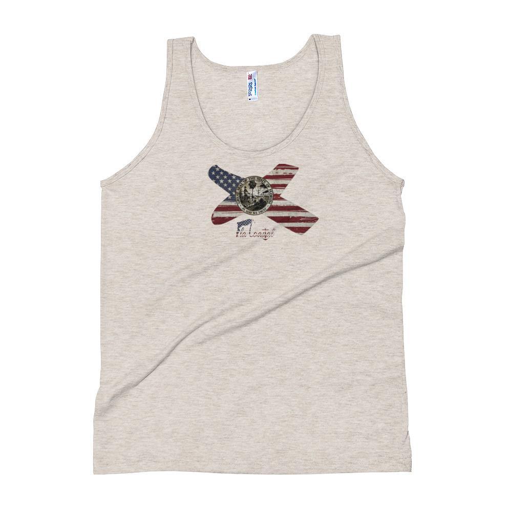 Florida Heritage Patriotic Edition Tank - Fla Coastal Sunshine State Local Gear