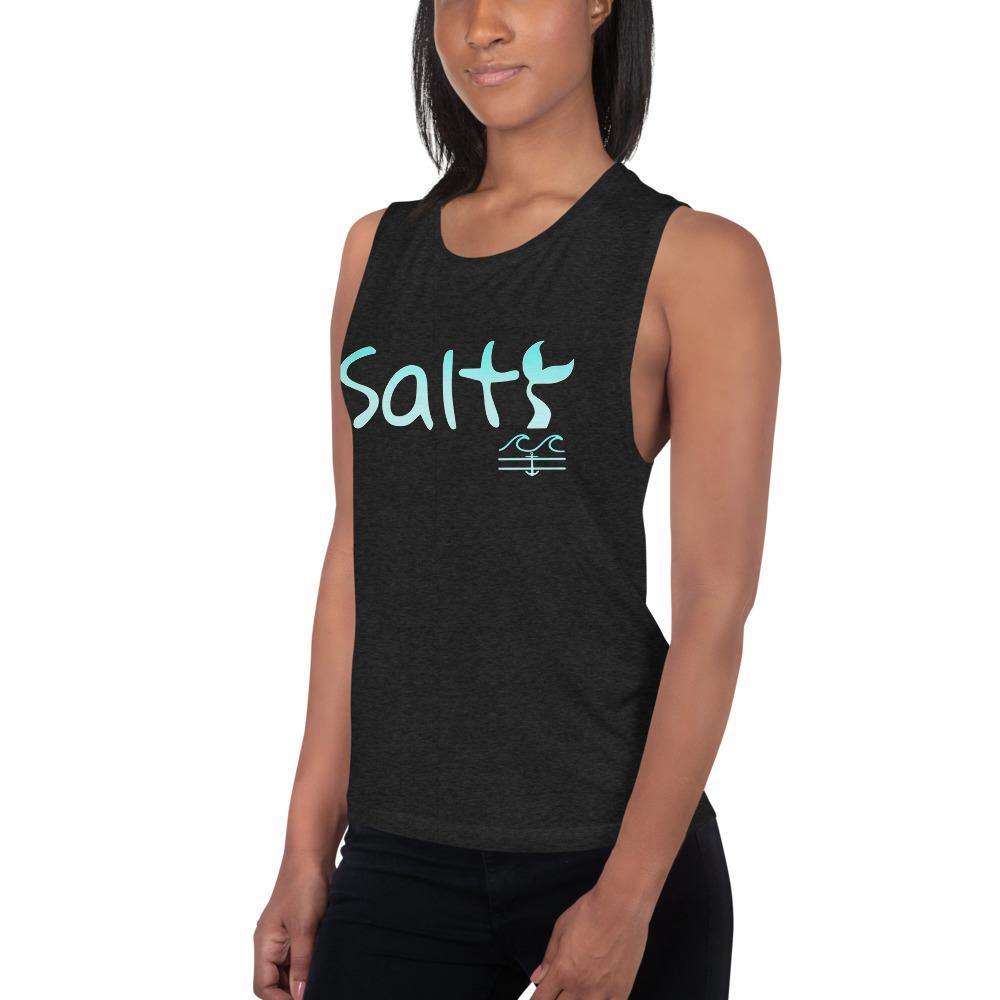 Salty Mermaid (Aqua) - Fla Coastal Sunshine State Local Gear