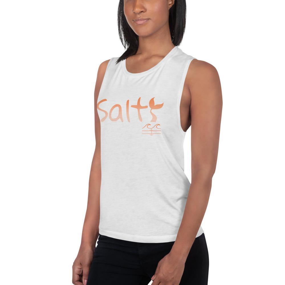 Salty Mermaid Tank (Sunset) - Fla Coastal Sunshine State Local Gear