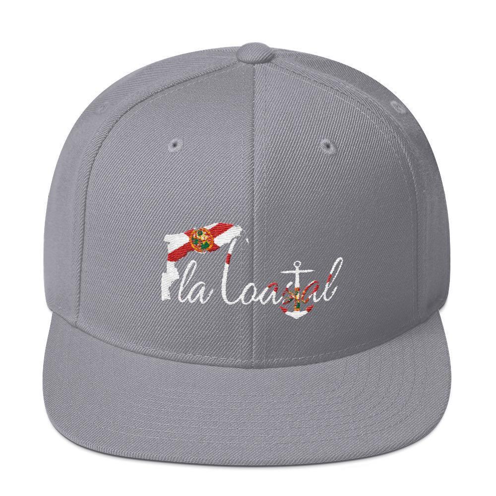 Florida Heritage Flat Bill Snap Back - Fla Coastal Sunshine State Local Gear