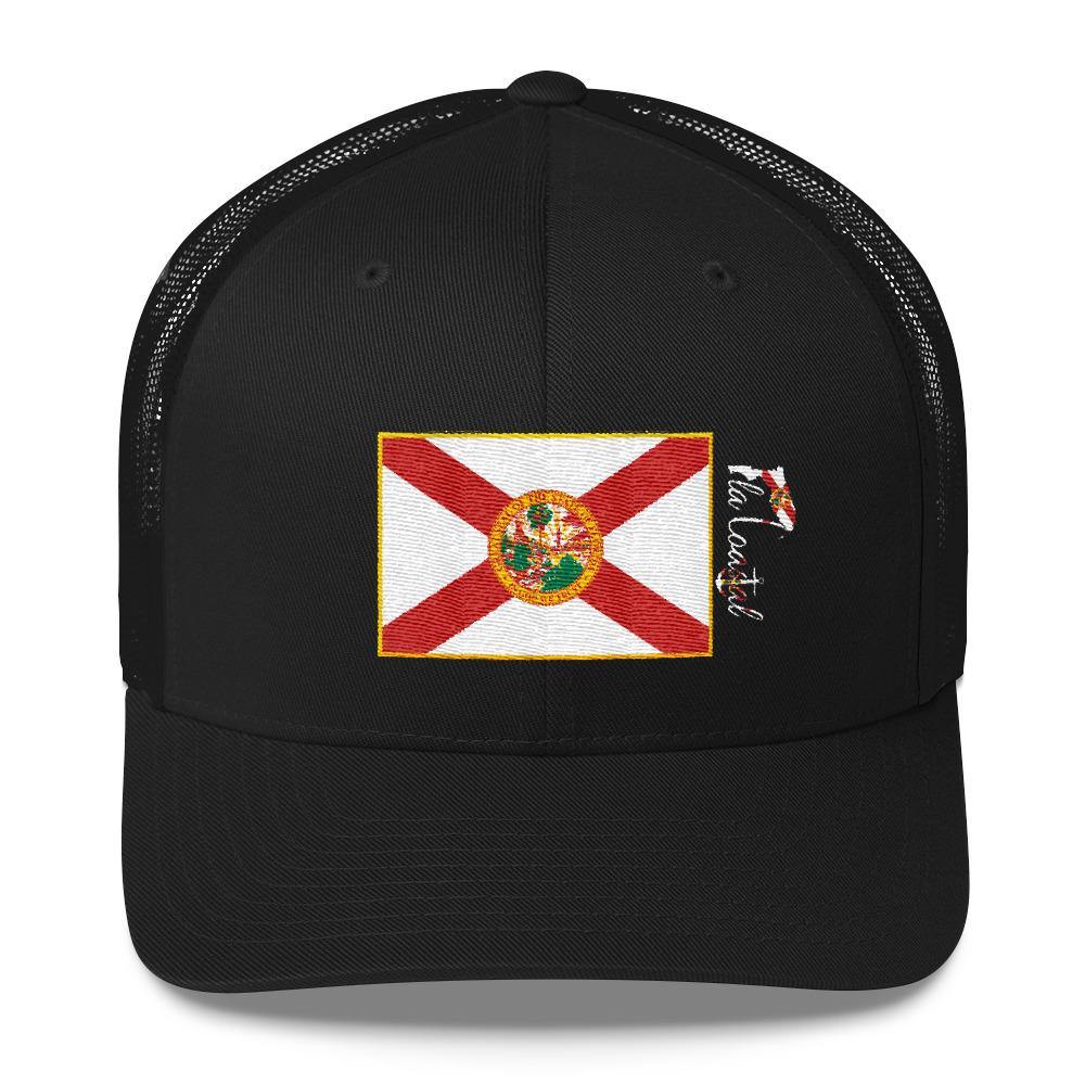 Florida Heritage Retro Trucker - Fla Coastal Sunshine State Local Gear