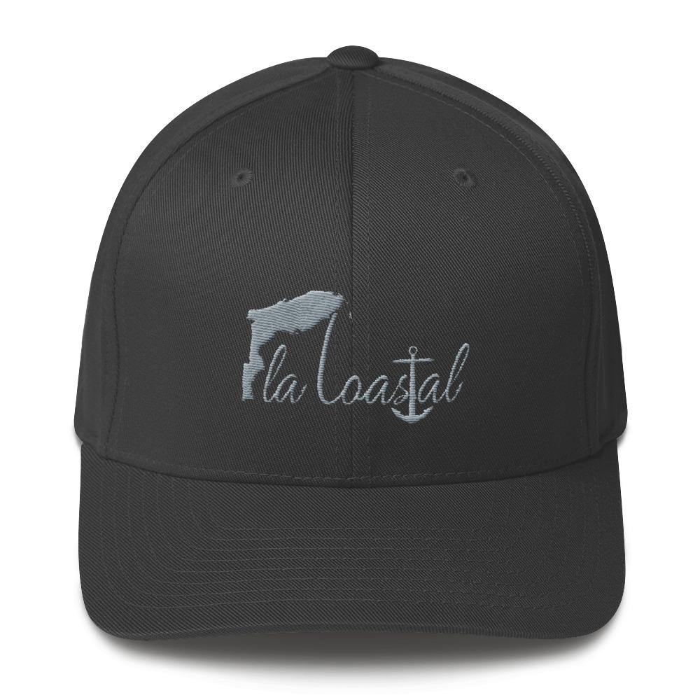 Stone Grey Flexfit - Fla Coastal Sunshine State Local Gear