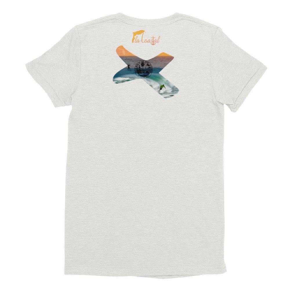 Florida Heritage Surf Edition Tee - Fla Coastal Sunshine State Local Gear