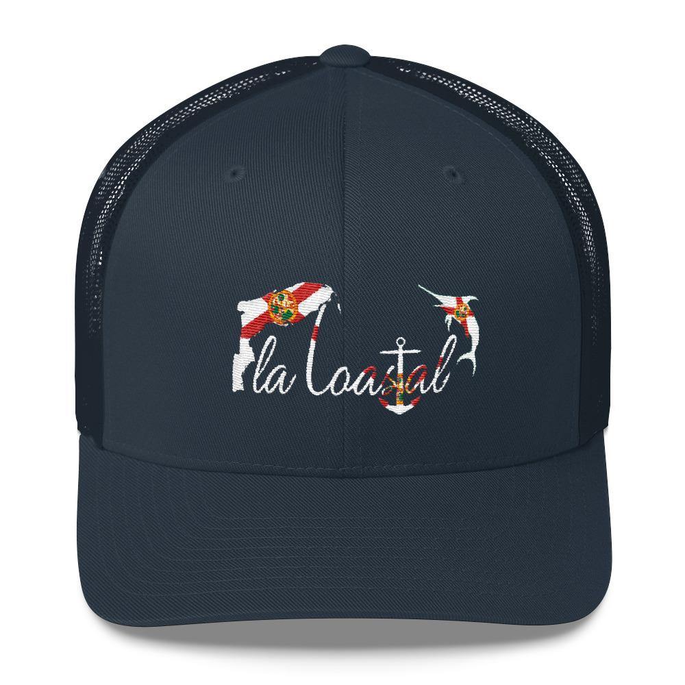 Florida Heritage Marlin Edition Trucker - Fla Coastal Sunshine State Local Gear