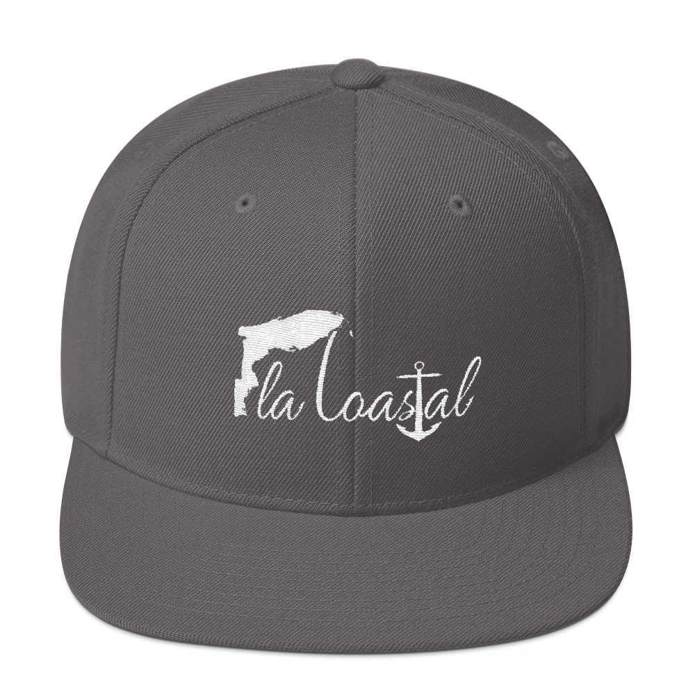 Stone Coastal Snap Back - Fla Coastal Sunshine State Local Gear