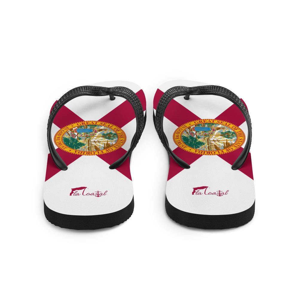 Florida Heritage Flip-Flops - Fla Coastal Sunshine State Local Gear