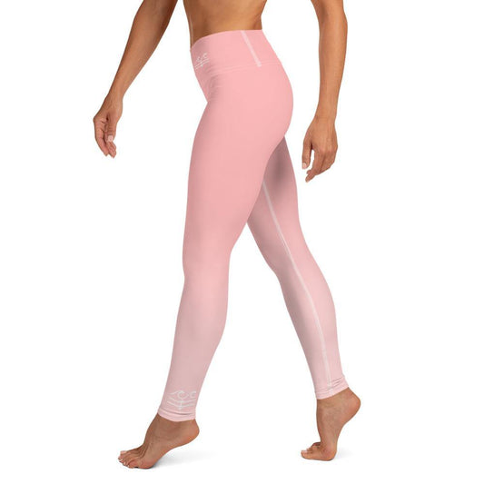 Posh Pink Performance Leggings - Fla Coastal Sunshine State Local Gear