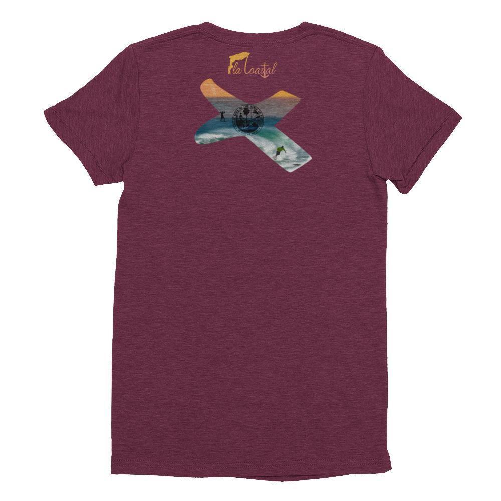 Florida Heritage Surf Edition Tee - Fla Coastal Sunshine State Local Gear
