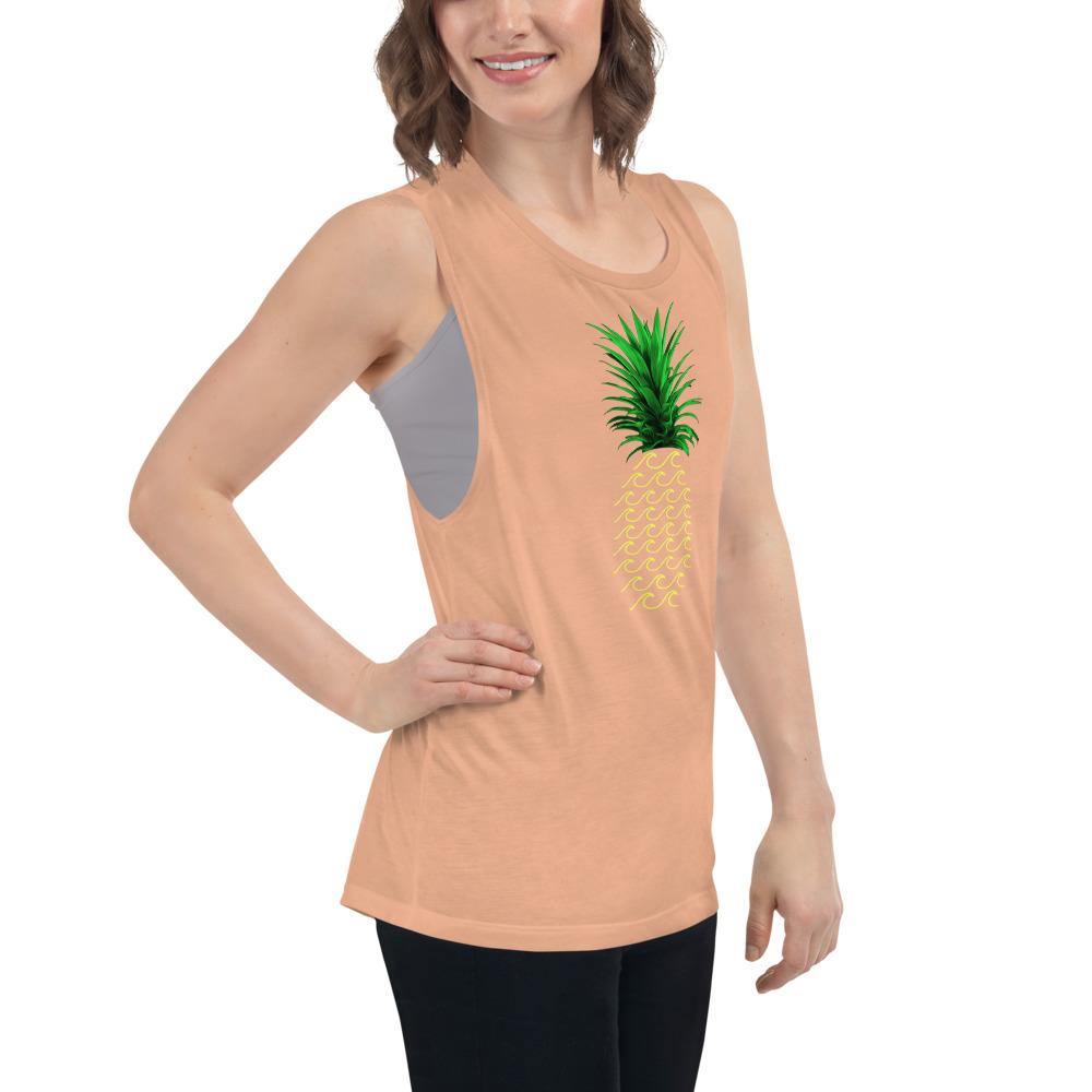 Pineapple Waves - Fla Coastal Sunshine State Local Gear