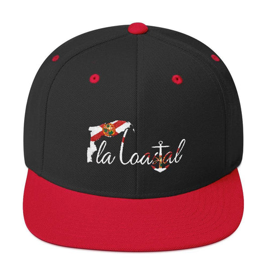 Florida Heritage Flat Bill Snap Back - Fla Coastal Sunshine State Local Gear