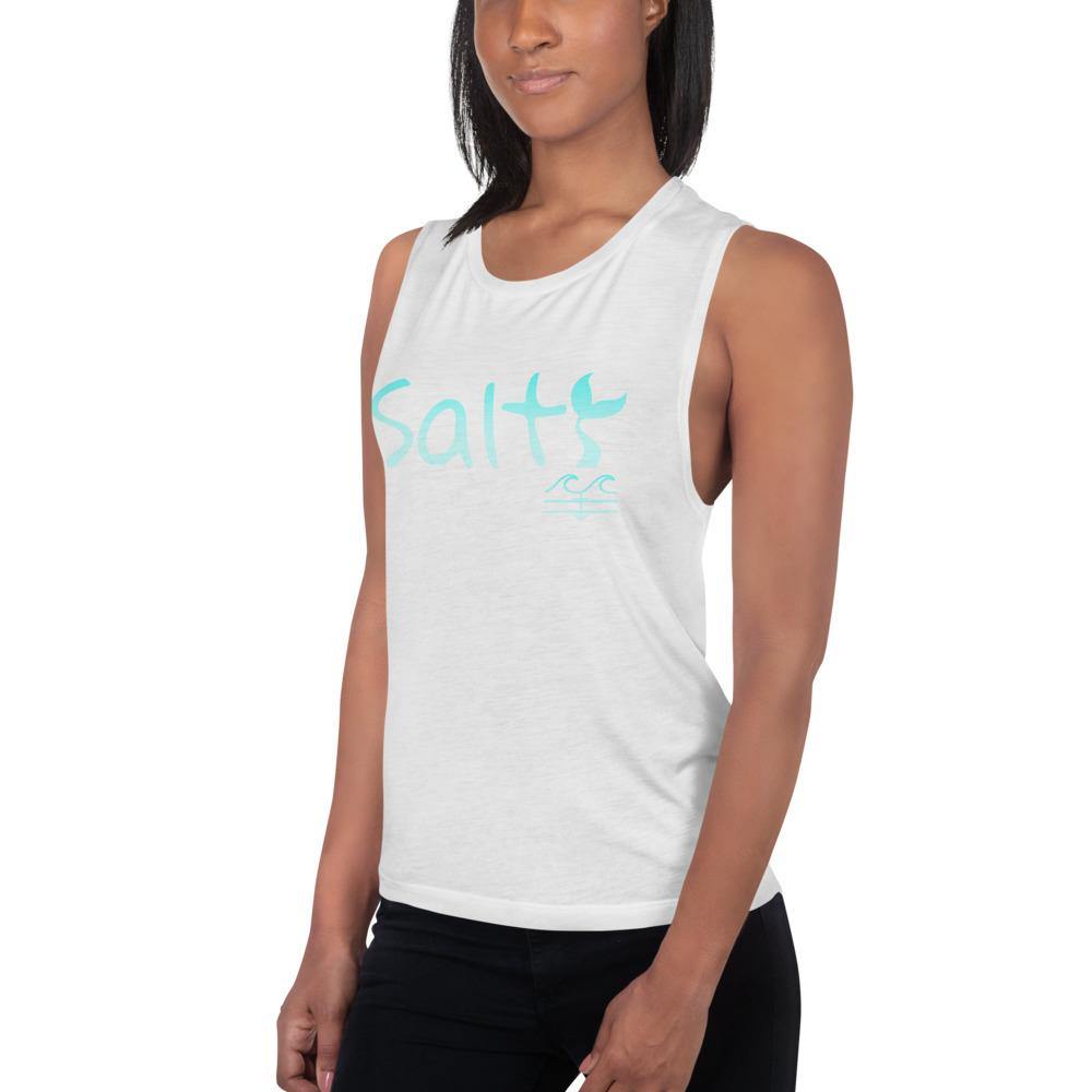 Salty Mermaid (Aqua) - Fla Coastal Sunshine State Local Gear