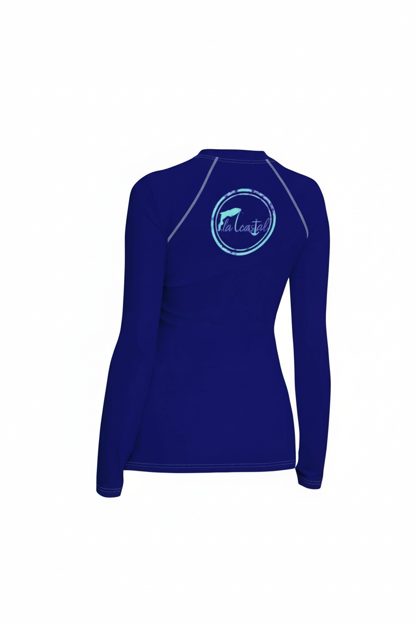 Deep Blue Ghost Mockup Back - with design