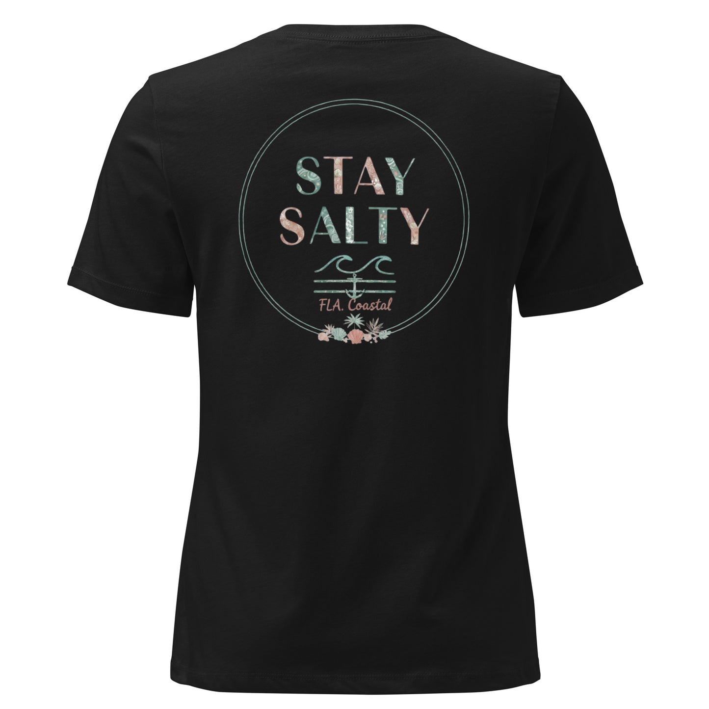 Stay Salty Boho Coastal Tee | Florida Apparel for Women