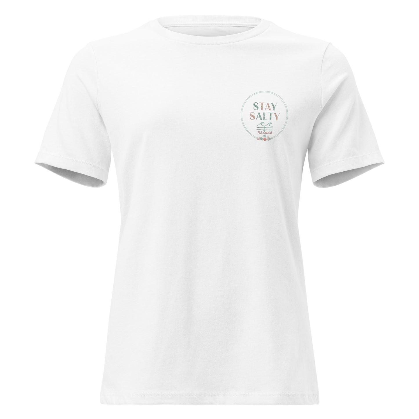 Stay Salty Boho Coastal Tee | Florida Apparel for Women